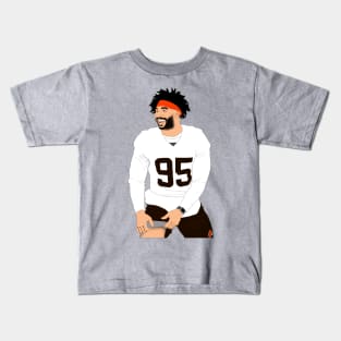 myles flash garrett 95 Kids T-Shirt